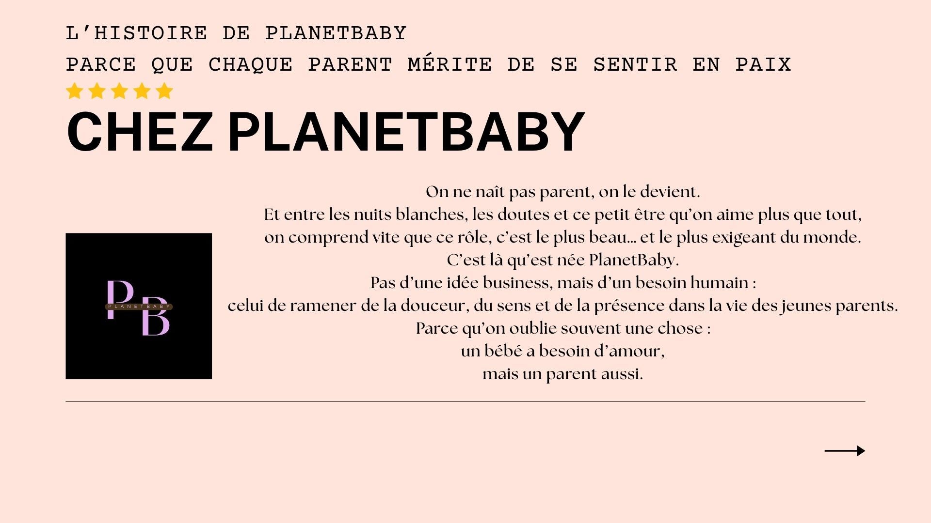 L’histoire de PlanetBaby