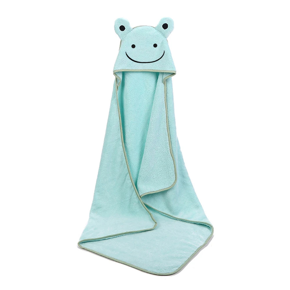 Serviette de Bain à Capuche Bébé, Douce, Absorbante