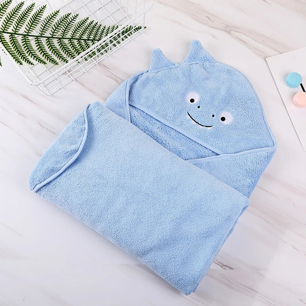 Serviette de Bain à Capuche Bébé, Douce, Absorbante